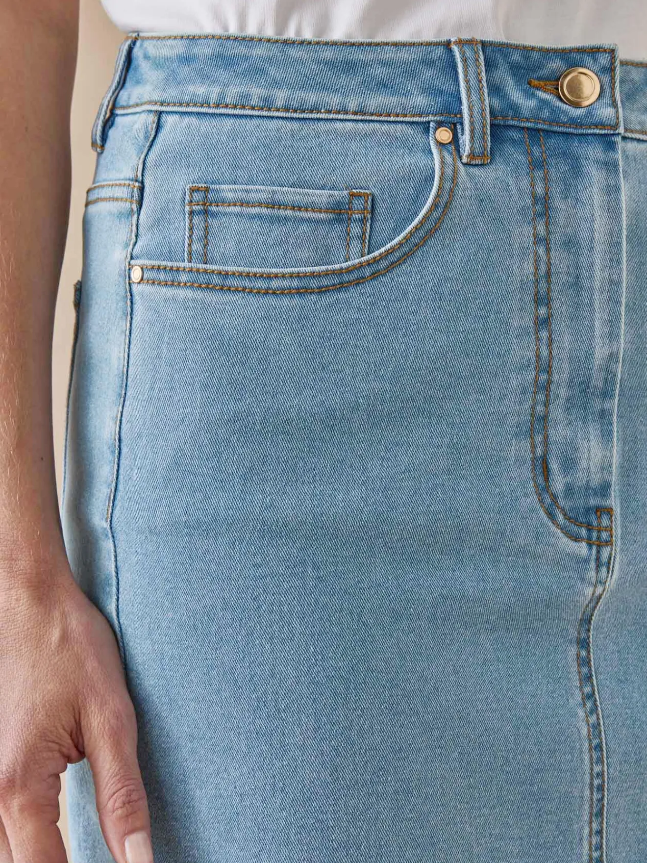 Jupe en denim Femme Jupe