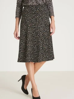 Online Jupe en maille, entièrement élastiquée Femme Jupe