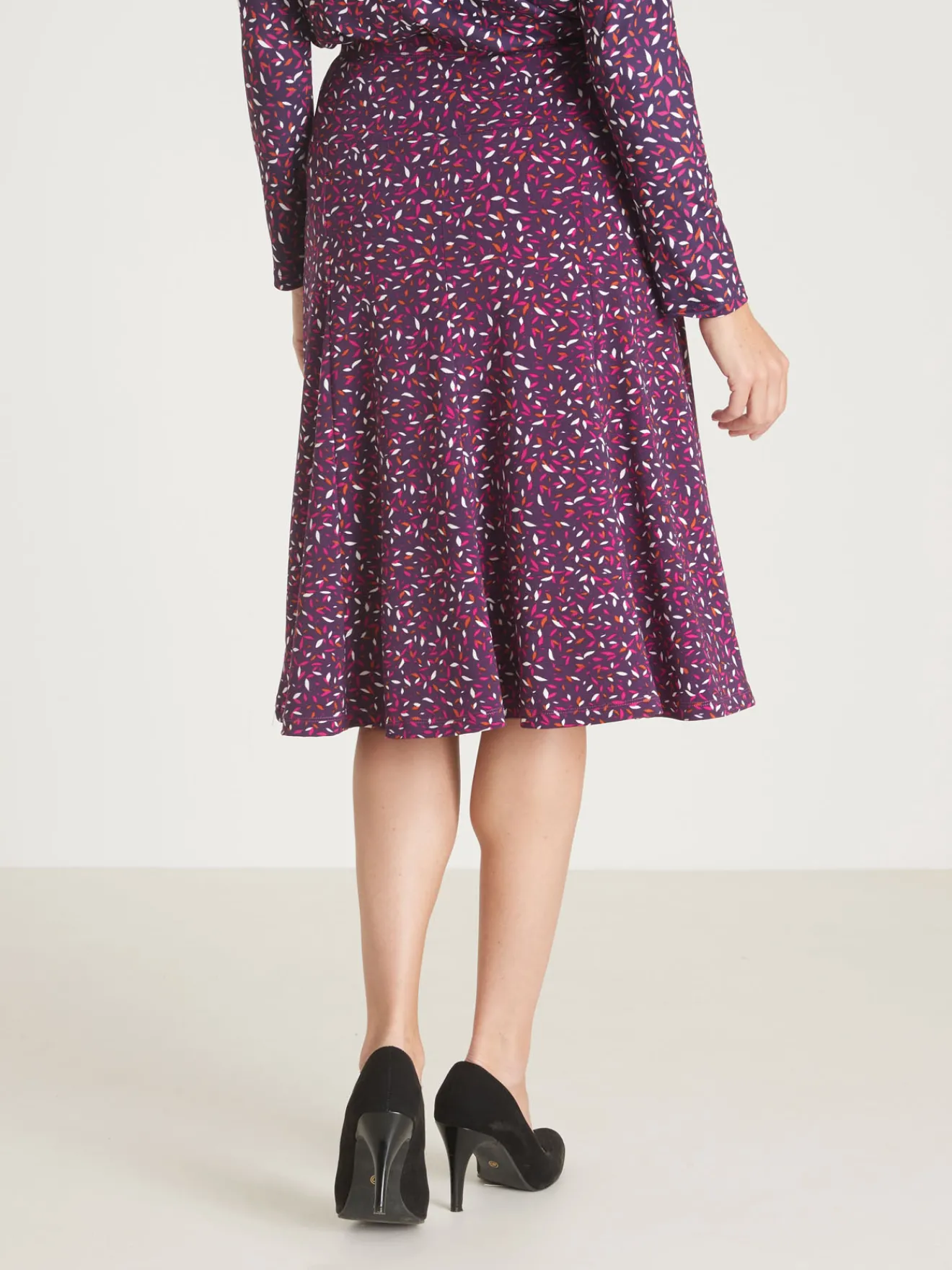 Online Jupe en maille, entièrement élastiquée Femme Jupe