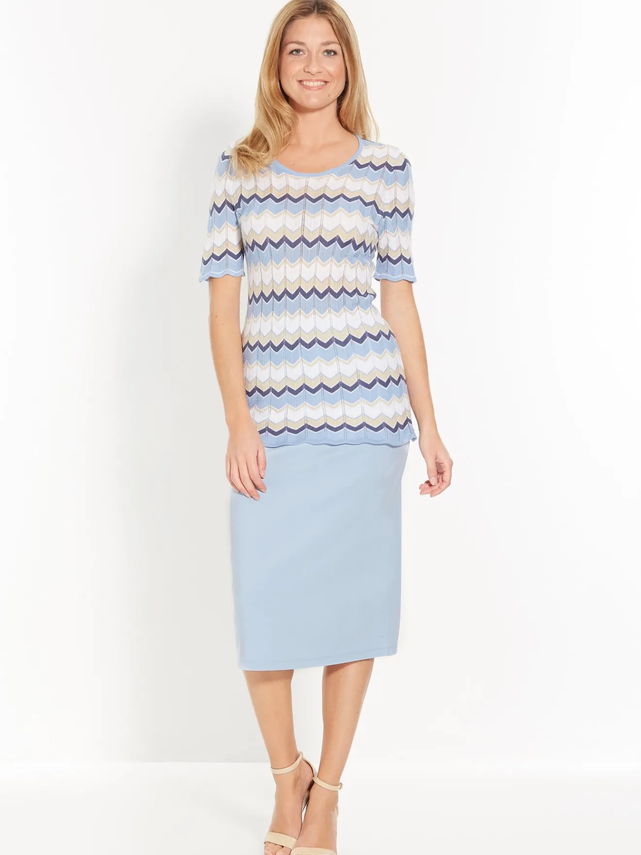 Online Jupe en maille vous mesurez + d'1,60m Femme Jupe