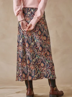 Online Jupe en satin élastiquée Femme Jupe