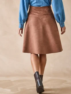 Best Jupe en suédine Femme Jupe