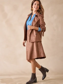 Best Jupe en suédine Femme Jupe