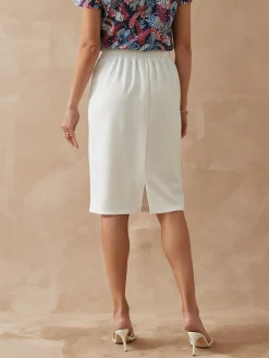 Discount Jupe élastiquée en maille Femme Jupe