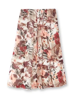 Online Jupe élastiquée évasée Femme Jupe