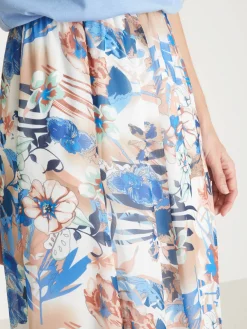 Clearance Jupe élastiquée évasée Femme Jupe