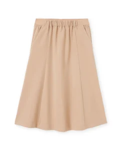 Discount Jupe mi-longue évasée Femme Jupe