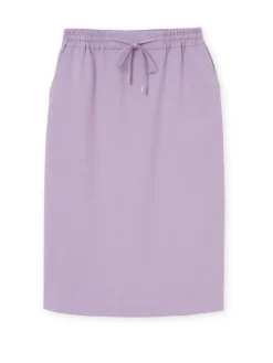 New Jupe trapèze élastiquée Femme Jupe