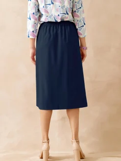 Clearance Jupe trapèze élastiquée Femme Jupe