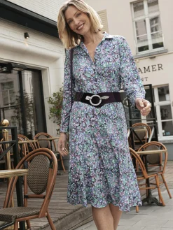 Clearance Jupe évasée en maille douce Femme Jupe