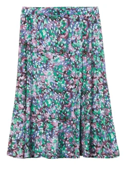 Clearance Jupe évasée en maille douce Femme Jupe