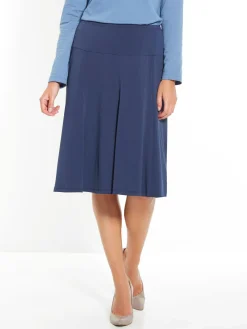 Clearance Jupe évasée entièrement élastiquée Femme Jupe