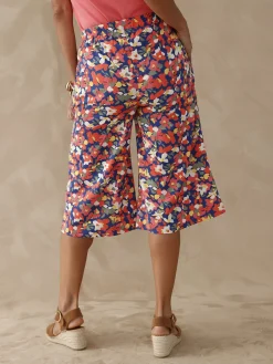 New Jupe-culotte entièrement élastiquée Femme Jupe|Pantalon