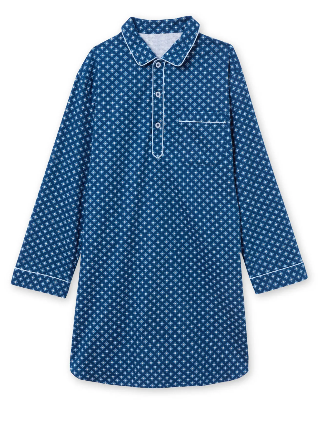 Online Liquette en flanelle pur coton Homme Pyjama