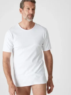 Clearance Lot 2 maillots de corps chauds col rond Homme Maillot De Corps