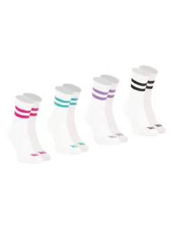 New Lot 4 paires de chaussettes Sport Chaussettes|Bas, Mi Bas, Collants