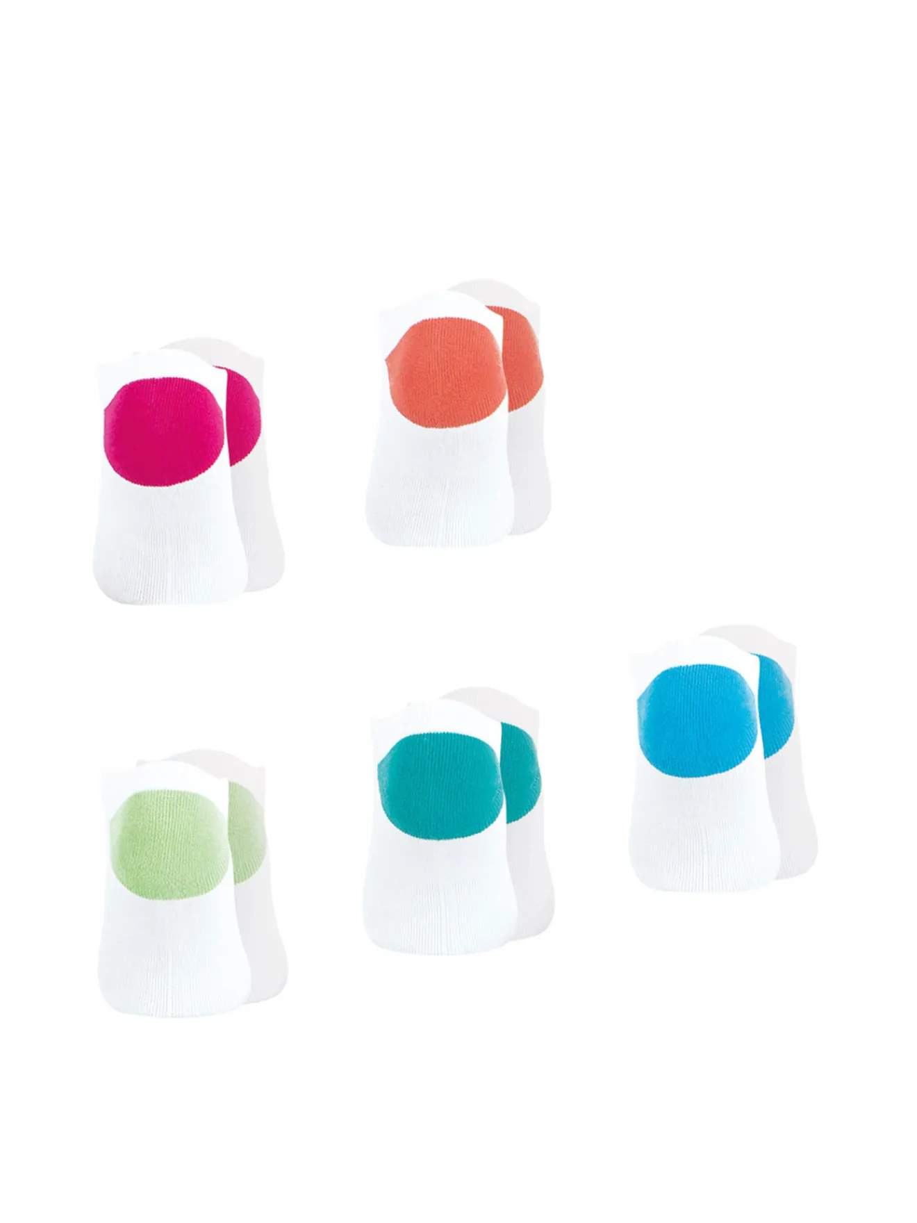 Online Lot 5 paires socquettes Essentiel Chaussettes|Bas, Mi Bas, Collants