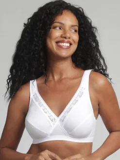 New Lot 2 soutiens-gorge Coeur Croisé ajouré Sans Armatures