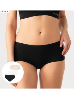 Clearance Lot de 3 boxers Basic Ecopack Culotte, Slip, Shorty