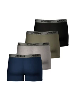 Outlet Lot de 4 boxers homme Eco Pack Homme Boxer, Caleçon
