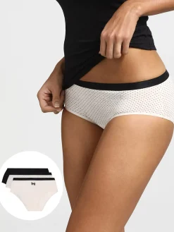 Best Lot de 3 boxers Les Pockets Culotte, Slip, Shorty