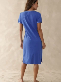 Sale Lot de 2 chemises de nuit courtes Chemise De Nuit