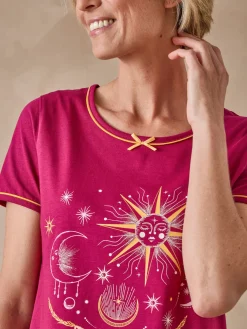 Online Lot de 2 chemises de nuit longues Chemise De Nuit