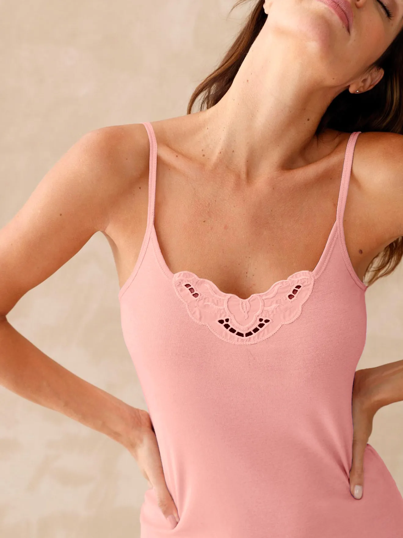 Online Lot de 2 chemises fines bretelles + 1 T-Shirt Thermique - Les Chaleureux