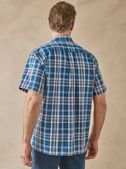 Clearance Lot de 2 chemisettes en polycoton Homme Chemise