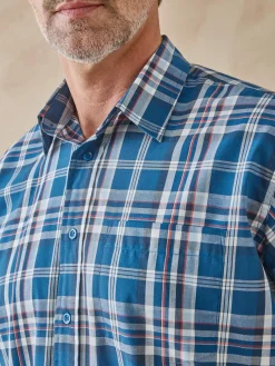 Clearance Lot de 2 chemisettes en polycoton Homme Chemise