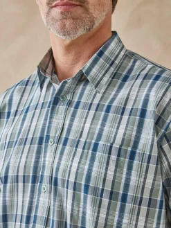 Clearance Lot de 2 chemisettes en polycoton Homme Chemise