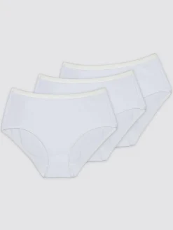 Best Lot de 2 culottes maxi + 1 gratuite bio Culotte, Slip, Shorty