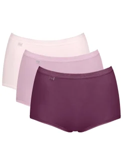 Lot de 3 culottes maxi Basic + Culotte, Slip, Shorty