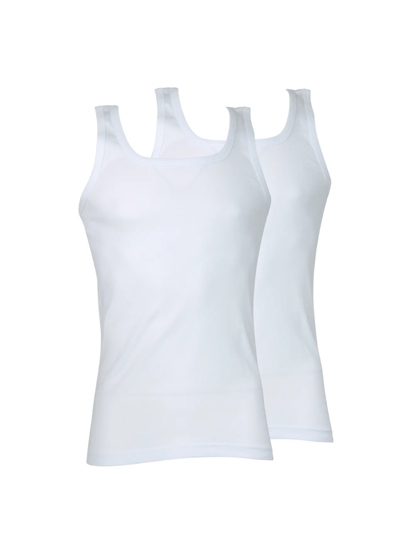 Sale Lot de 2 débardeurs homme Coton Bio Homme Maillot De Corps