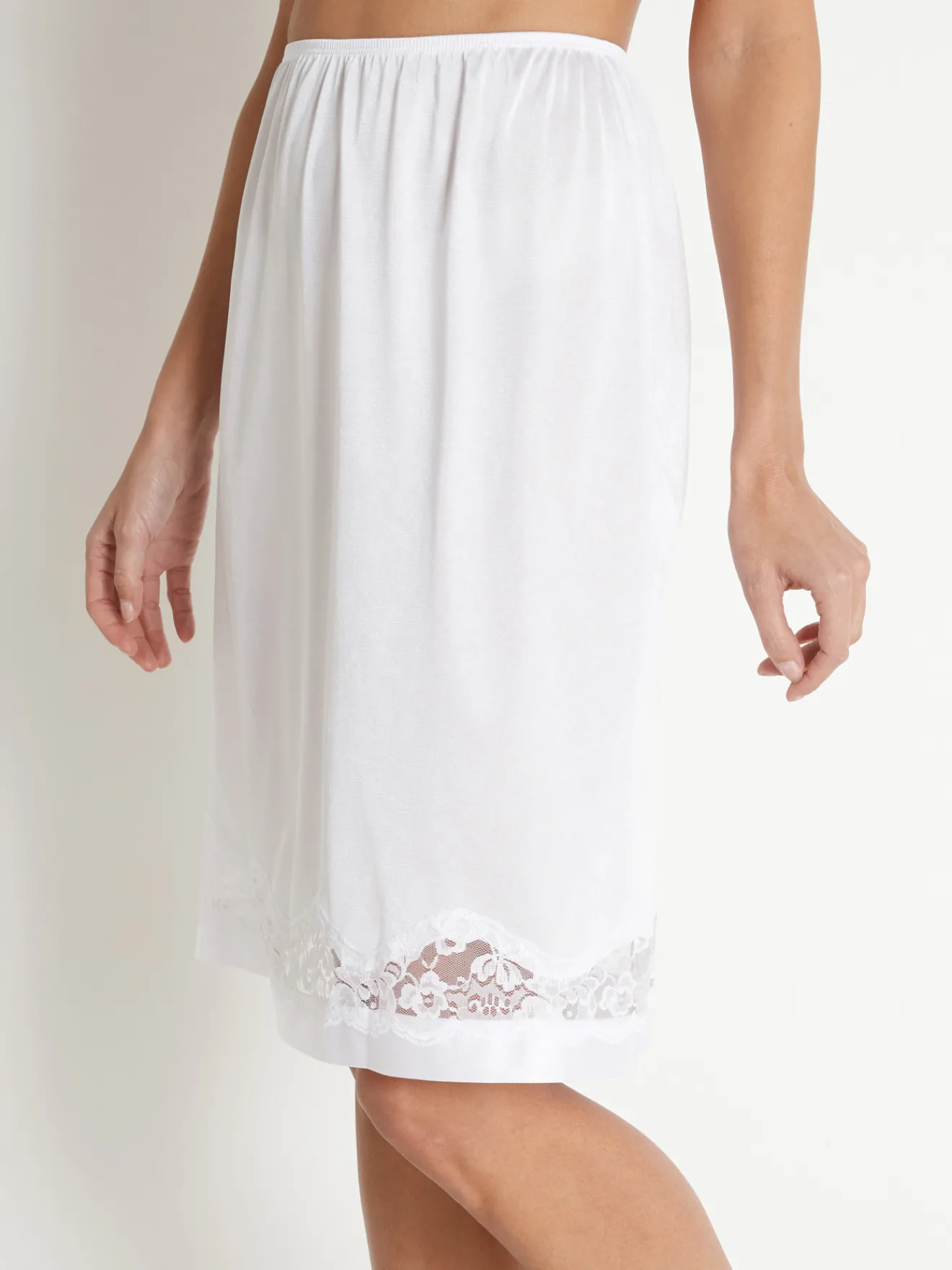 New Lot de 2 jupons en maille long. 60cm Fond De Robe, Jupon