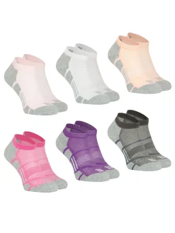 Hot Lot de 6 paires de chaussettes courtes Chaussettes|Bas, Mi Bas, Collants
