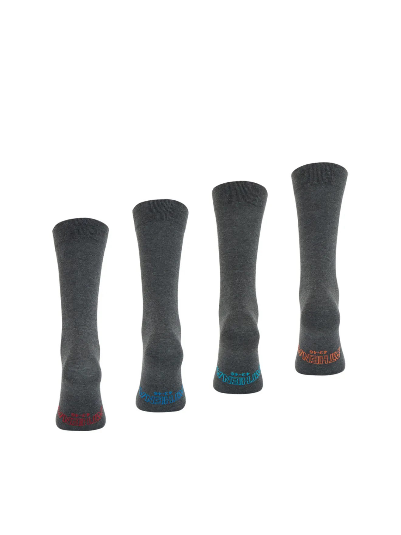Clearance Lot de 4 paires de chaussettes hautes Homme Chaussettes