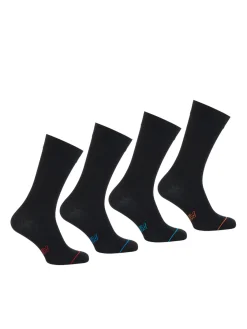 Hot Lot de 4 paires de chaussettes hautes Homme Chaussettes