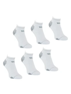 Outlet Lot de 6 paires de chaussettes basses Homme Chaussettes