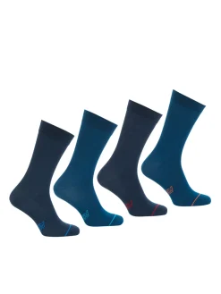 Best Lot de 4 paires de chaussettes hautes Homme Chaussettes