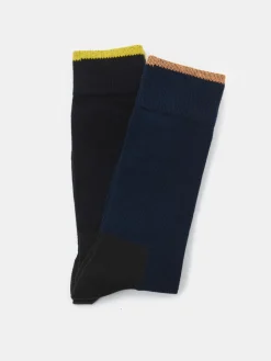 Best Lot de 2 paires mi-chaussettes jardin Homme Chaussettes