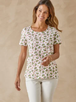 Clearance Lot de 2 shirts manches courtes Femme Tunique|T-Shirt