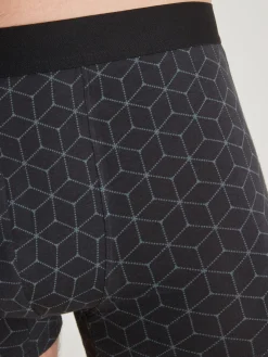 Lot de 4 shorties fermés Homme Boxer, Caleçon