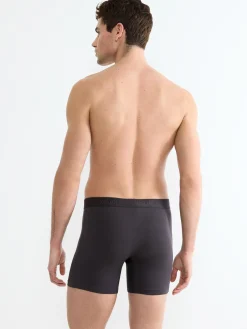 Outlet Lot de 2 shorties fermés Homme Boxer, Caleçon