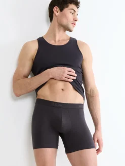 Outlet Lot de 2 shorties fermés Homme Boxer, Caleçon