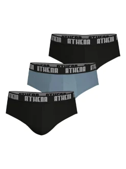 Outlet Lot de 3 slips coton stretch Homme Slip