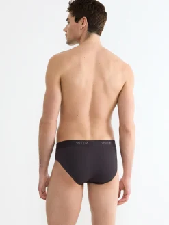 Sale Lot de 2 slips midi fermés Homme Slip