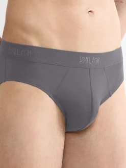 Outlet Lot de 2 slips midi fermés Homme Slip