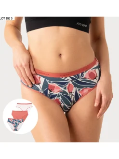 Clearance Lot de 3 slips Mode Ecopack Culotte, Slip, Shorty