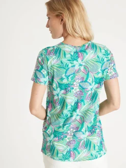 Clearance Lot de 2 tee-shirt manches courtes Femme Tunique|T-Shirt